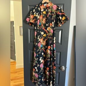 Tuckernuck Black Floral Dress